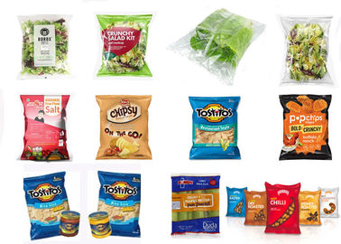Lettuce Leaves Salad 5-60 Bags / Min Vegetable Packaging Machine
