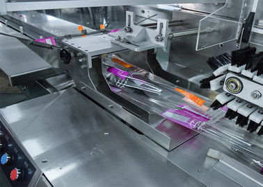 Reciprocating Pillow Packaging Machine For Cookies, customized